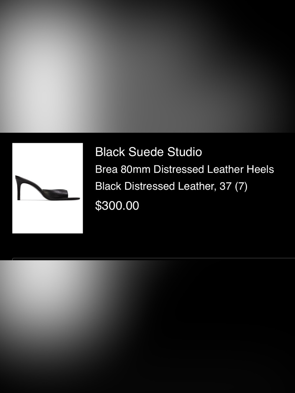 BLACK SUEDE STUDIO MULES - perfect